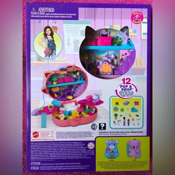 Polly Pocket Cuddly Cat Purse - Picture 7 of 11